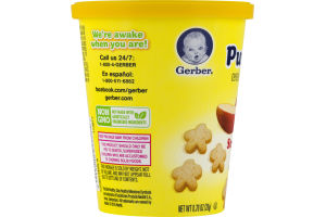 Gerber Puffs Cereal Snack Strawberry Apple