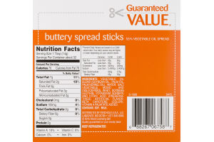 Guaranteed Value Buttery Spread Sticks 53% Vegetable Oil - 4 CT