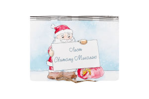 Конверт новорічний дерево 16*11см в асортименті Цицак