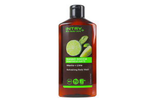 Гель для душу освіжаючий Mint&Lime Intra 400мл