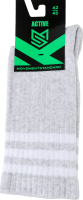 Шкарпетки MovementStandard Active №MS M0350S 00 42-45 сірий-білий