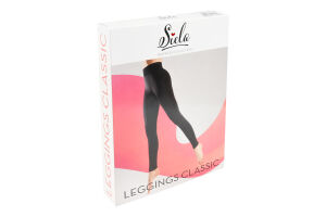 Леггинсы женские бесшовные с широким комфортным поясом Siela Seamless collection Classic L/XL black
