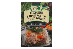 Желатин с приправой к холодцу Еко м/у 20г