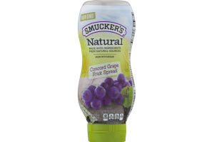 Smucker's Natural Fruit Spread Concord Grape