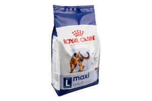 Корм д/дорослих собак великих порід Максі сухий 4кг Роял Канін