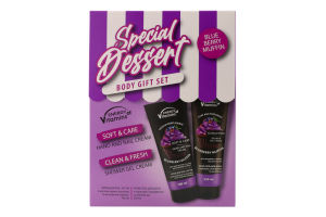 Набір подарунковий Blueberry Muffin Крем д/рук та нігтів 100мл+Крем-гель д/душу 230мл Energy of Vitamins