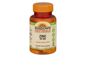 Sundown Naturals Zinc - 100 CT