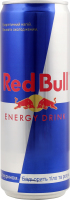 Напиток энергетический безалкогольный сильногазированный с таурином Energy drink Red Bull ж/б 355мл