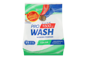 Порошок пральний Color 1500г д/п ProWash