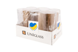 Склянка Призма 245мл 6шт 51057-SC6B8 Юнігласс