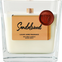 Свічка ароматична Sandalwood соєвий віск скло 10*10см Пако ІФ