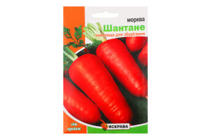 Насіння Морква Шантане пакет гігант 15г Яскрава