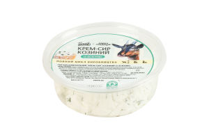 Сыр кисломолочный козий с зеленью Крем-сыр Virtuoso by Lukachivka кг