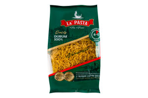 Изделия макаронные из твердых сортов пшеницы Вермишель №657 La Pasta Per Primi м/у 400г