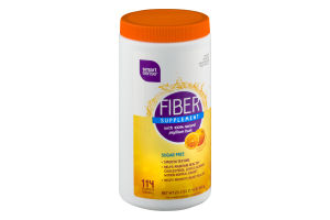 Smart Sense Fiber Supplement Sugar Free Orange