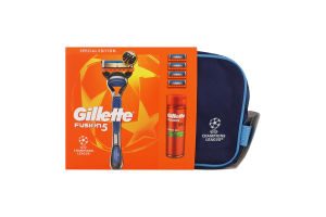 Н-р Gillette Fusion5 брит 4к+гел д/г чутл 200+косм