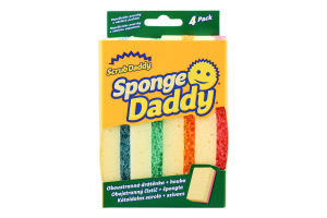 Губка кухонна Sponge Daddy 4шт Scrub Daddy