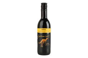 Вино 0.1875л 13.5% червоне напівсухе виноградне Шираз Yellow Tail пл