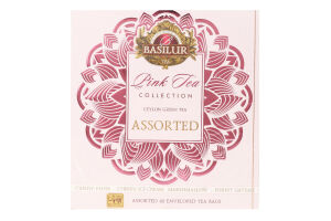 Чай зелений Basilur Pink Tea Collection асорті