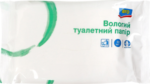 Бумага туалетная влажная aro 44шт