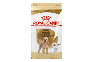 Корм д/дорослих собак породи пудель сухий 1,5кг Royal Canin