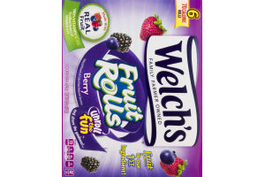 Welch's Fruit Rolls Berry - 6 CT