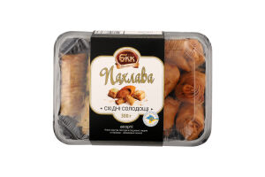 Пахлава Східні солодощі асорті Київ БКК к/у 0.3кг