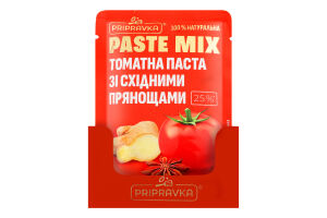 Паста томатная 25% с восточными пряностями Paste mix Pripravka д/п 70г