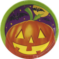 Smart Living Pumpkin Shine Plates 6 7/8 in - 8 CT