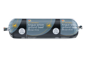 Ahold All Natural Angus Sirloin Ground Beef 88% Lean