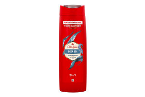 Гель для душу та шампунь 3в1 Deep Sea Old Spice 400мл