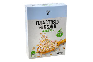 Пластівці 7 500 г Вівсяні карт.