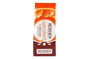 Шоколад білий карамельний пористий Roshen м/у 80г
