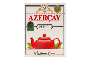 Чай чорний Pekoe Azercay к/у 100г