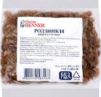 Родзинки Doctor Benner в/ґ м/у 200г