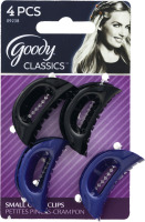 Goody Classics Small Claw Clips - 4 CT