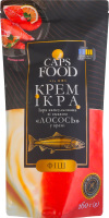 Икра капсулированная в креме Фиш со вкусом Лосось пастеризованная Крем икра Caps food д/п 160г