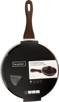 Сковорода Chocolate Line литий алюміній протипригарне покриття з кришкою 26см Lessner