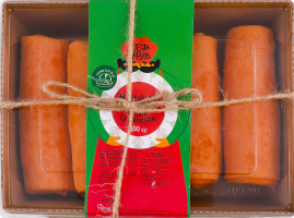 Блины замороженные с творогом и малиной Шеф Таріль к/у 500г