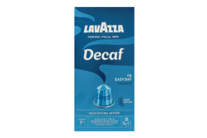 Кава натуральна смажена мелена Decaf Lavazza к/у 10шт