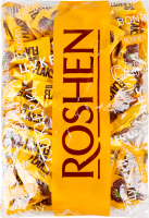Конфеты с вафельными хлопьями Какао Flaksi Roshen м/у 500г