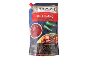 Соус с перцем халапеньо Мехикано Торчин д/п 1кг