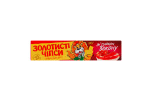 Чипсы картофельные со вкусом бекона Золотисті к/у 100г