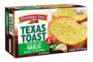 Pepperidge Farm Texas Toast Garlic - 8 CT