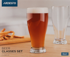 Склянка д/пива Барі 565мл скло 2шт AR2656BB Ардесто