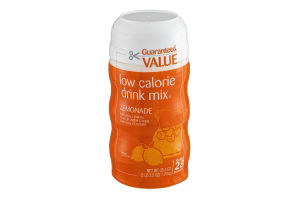 Guaranteed Value Drink Mix Lemonade Low Calorie