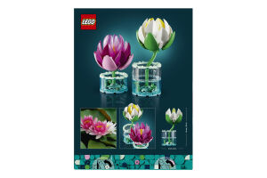 Конструктор для детей от 9лет №11511 Water lilies Botanicals Lego 259эл