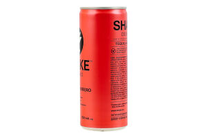 Напій слабоалкогольний 250мл 7% сильногазований Текіла Самбреро Cocktails Shake з/б