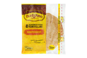 Old El Paso Seasoned Flour Tortillas - 8 PK