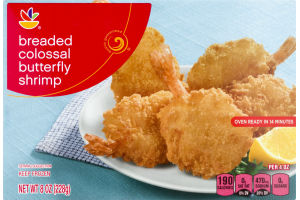 Ahold Breaded Colossal Butterfly Shrimp